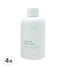 세탁기 가글액, 200ml, 4개