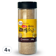 복이네먹거리 국산 고소한 참깨 100% 깨소금 고운입자, 100g, 4개