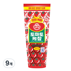 오뚜기 토마토 케챂, 500g, 9개