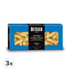 데체코 구르메라인 푸질리, 500g, 3개