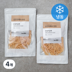 청해명가 삼천포에서 만든 오징어실채 (냉동), 120g, 4개