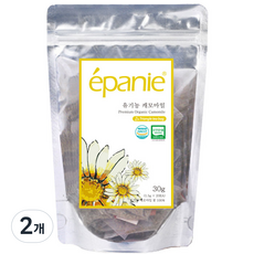 에빠니 유기농 캐모마일 삼각 허브차, 1.5g, 20개입, 2개