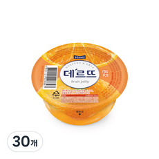 데르뜨 젤리 감귤, 90g, 30개