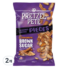 프레첼피트 시나몬 브라운 슈거 프레첼, 160g, 2개