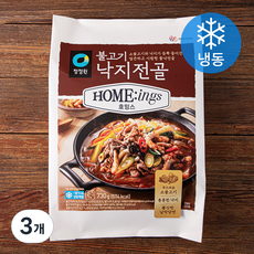 데뷰도산낙지전골
 청정원 호밍스 불고기 낙지전골 밀키트 (냉동) 730g 3개