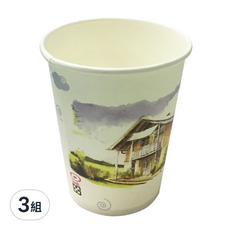 雙P 高級紙杯, 50個, 3組