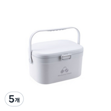 오손 가정용 구급약 정리 상자 화이트, 5개