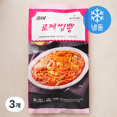 미인중식홍야 홍야 로제 짬뽕 2인분 (냉동), 960g, 3개