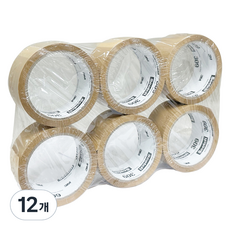 스카치 쓰리엠 309 박스 실링 테이프 황색 48mm x 40m, 12개