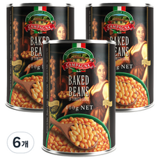 깜빠냐 베이키드 빈스, 400g, 6개