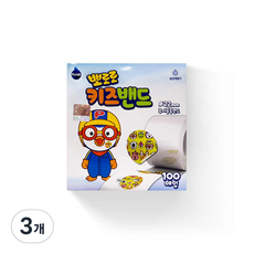 뽀로로 키즈밴드 주사용 롤 100p, 3개