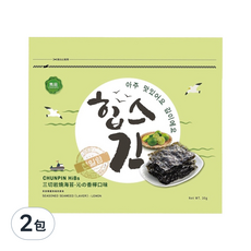 chun pin 雋品 HiBs 三切岩燒海苔 沁の香檸口味, 30g, 2包