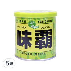 廣記商行 味霸 蔬菜味調味料 植物五辛素, 原裝進口自日本, 250g, 5罐