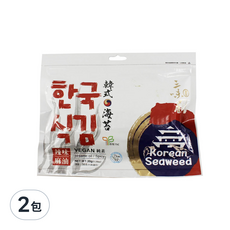 三味屋 韓式岩燒海苔 辣味麻油, 薄脆爽口 鮮香美味, 30g, 2包