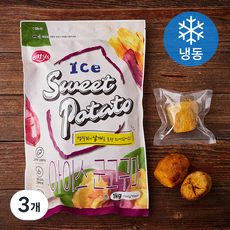 이더스 아이스 군고구마 10개입 (냉동), 1kg, 3개