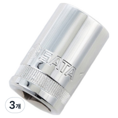 SATA 12角套筒 15mm 13606, 3個