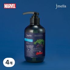 제이멜라 인 프랑스 마블 실버 마운틴 헤어 탈모 샴푸, 500ml, 4개