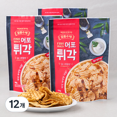 일품수제 어포튀각 FISH SNACK, 100g, 12개