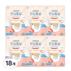 스탠바이미 고양이 안심통살 닭, 18개, 닭안심과 크릴새우