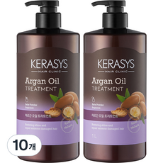 케라시스 아르간오일 트리트먼트 베이비 파우더향, 1L, 10개