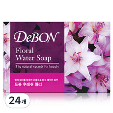 드봉 후레쉬 릴리 비누, 100g, 24개