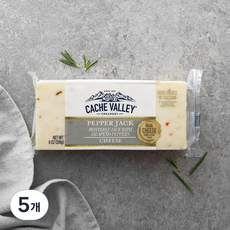 캐시밸리 페퍼 잭 치즈, 226g, 5개
