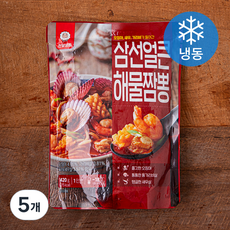천일냉동 삼선얼큰 해물짬뽕 1인분 (냉동), 420g, 5개