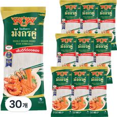 더블 드래곤 빈 버미셀리 녹두 당면, 80g, 30개