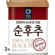 청정원 순후추, 100g, 3개