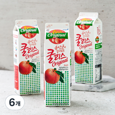 소와나무 쿨피스 복숭아, 930ml, 6개 930ml, 6개