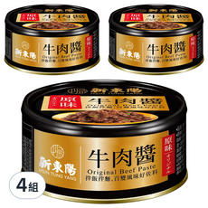 新東陽 原味牛肉醬 3罐110g*4組 (拌飯拌麵好滋味), 110g