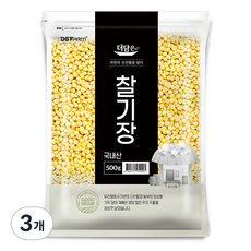 더담은 국산 찰기장, 500g, 3개