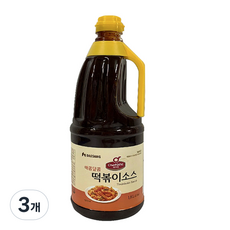 쉐프원 떡볶이소스, 1.8L, 3개