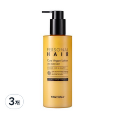 토니모리 퍼스널헤어 큐어 아르간 헤어로션, 300ml, 3개