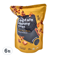 Captain Danny 丹尼船長 米米花 手炒塩味焦糖味, 100g, 6包