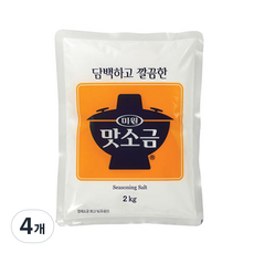 미원 대상 맛소금, 2kg, 4개