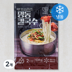 명동 칼국수 2인분 (냉동), 534g, 2개