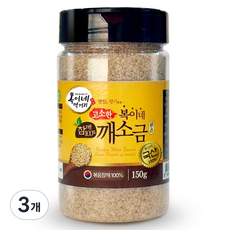 복이네먹거리 국산 고소한 참깨 100% 깨소금 굵은입자, 150g, 3개