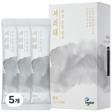 꽃을든남자 서리태 비건 순한 염모제