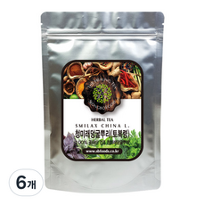 성보식품 청미래덩굴뿌리 토복령, 100g, 6개