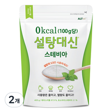 설탕대신 스테비아, 400g, 2개