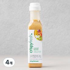 크리스피프레시 오리엔탈 참깨드레싱, 250g, 4개