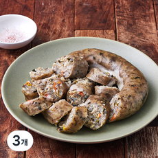 보승 선지없이 담백한 백암식 백순대, 400g, 3개
