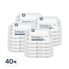 마더케이 프리미엄 레이온 건티슈 신생아용 60평량, 60g, 15매, 40세트