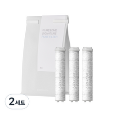 퓨어썸 시그니처 퓨어 샤워기 필터 3p, 2세트