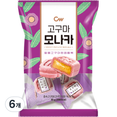 청우 고구마 모나카 5p, 65g, 6개