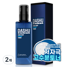 다슈 맨즈 아쿠아 딥 포텐 토너, 153ml, 2개 153ml, 2개