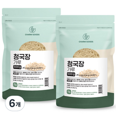 청국장 가루, 500g, 6개