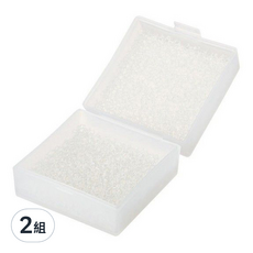 MUJI 無印良品 攜帶式海綿香皂盤 附2個海綿, 2組