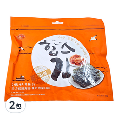 chun pin 雋品 三切岩燒海苔 泡菜, 30g, 2包
